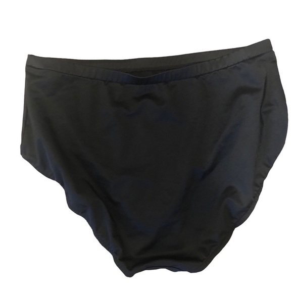 Trimshaper Solid Allover Control Swim Briefs Sz 12 Dk Brown Full Coverage - Picture 3 of 5